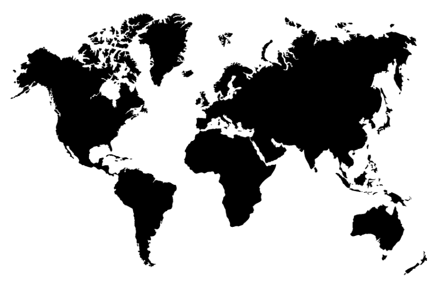 Weltkarte Überblick